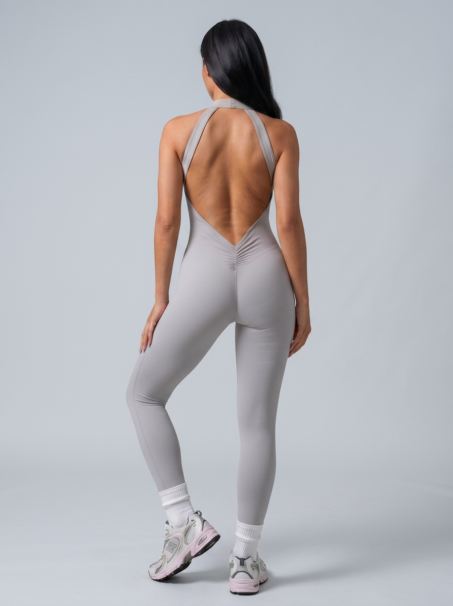 Enterizo Lux color Gris — Minimalist