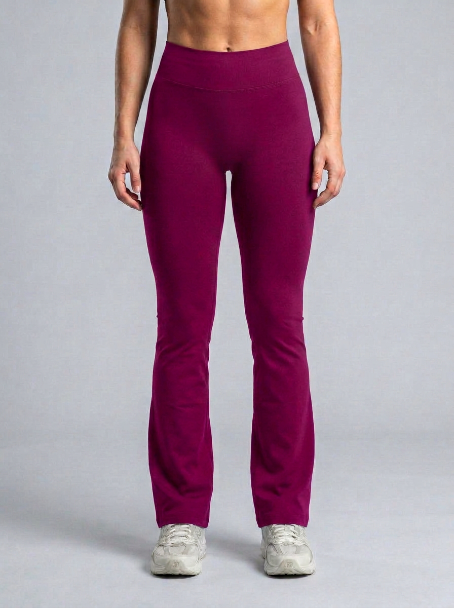 Flare Pants Impact color Frambuesa — Minimalist