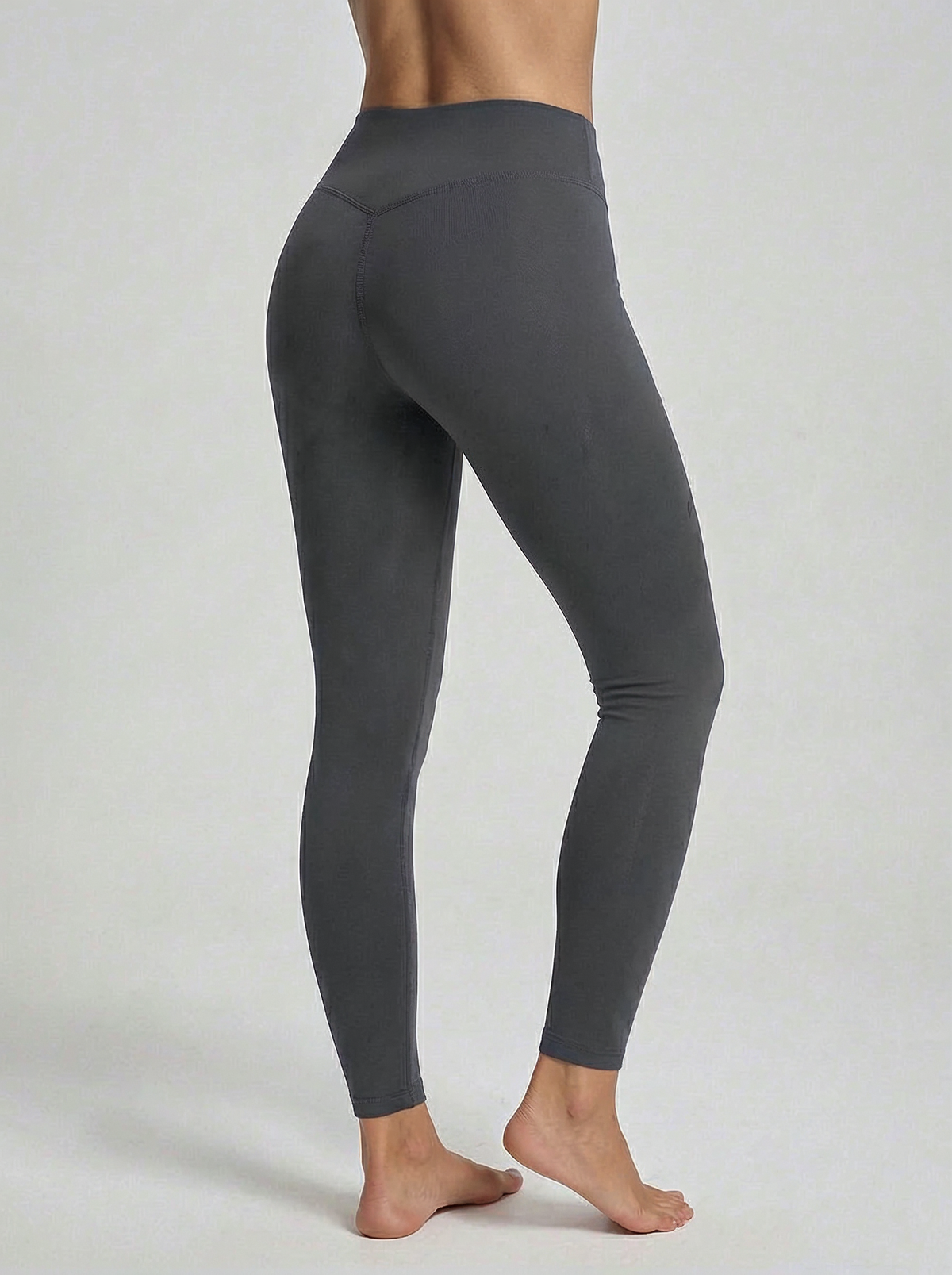 Leggings Seda color Gris Oscuro — Minimalist
