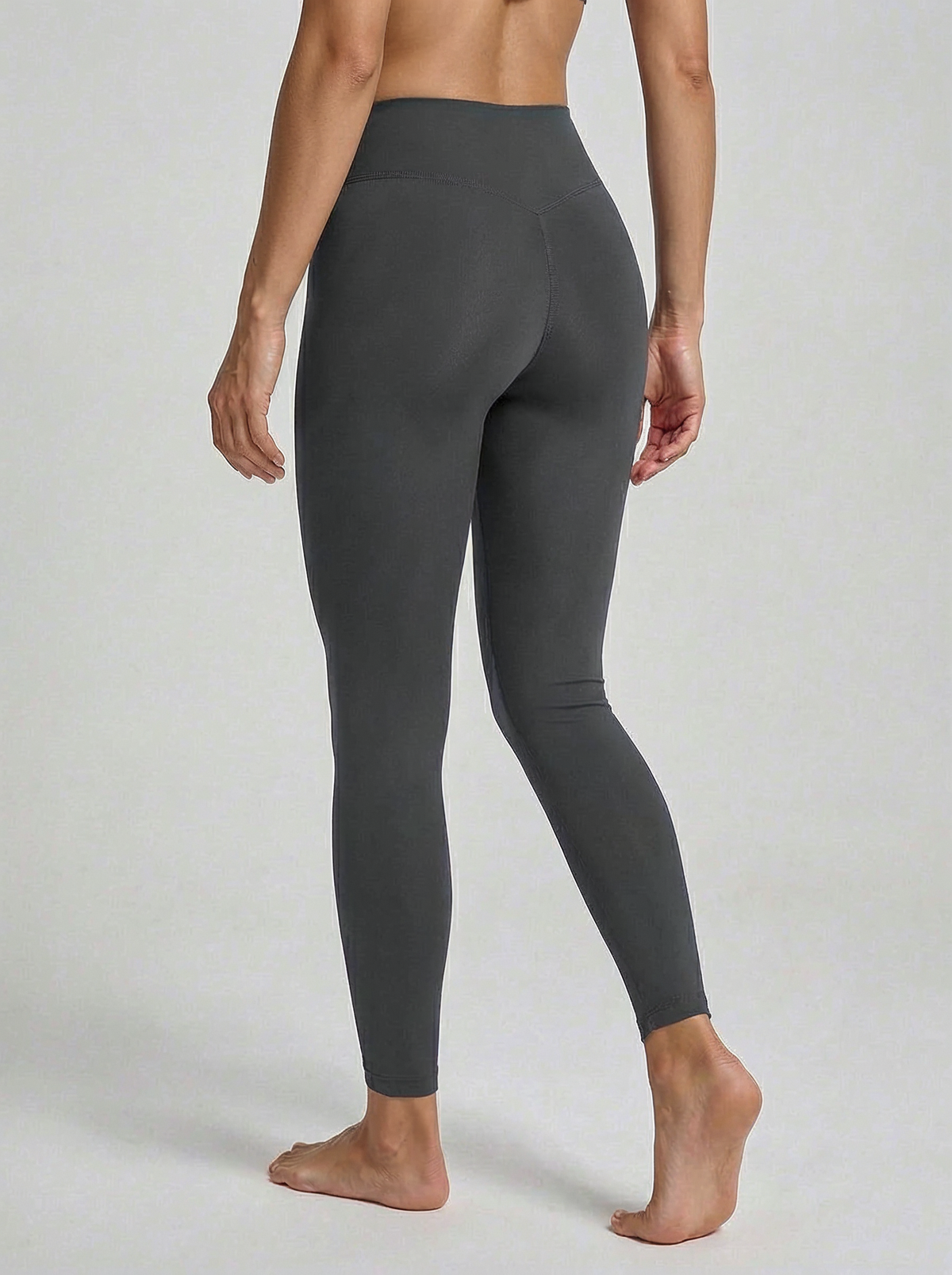 Leggings Seda color Gris Oscuro — Minimalist