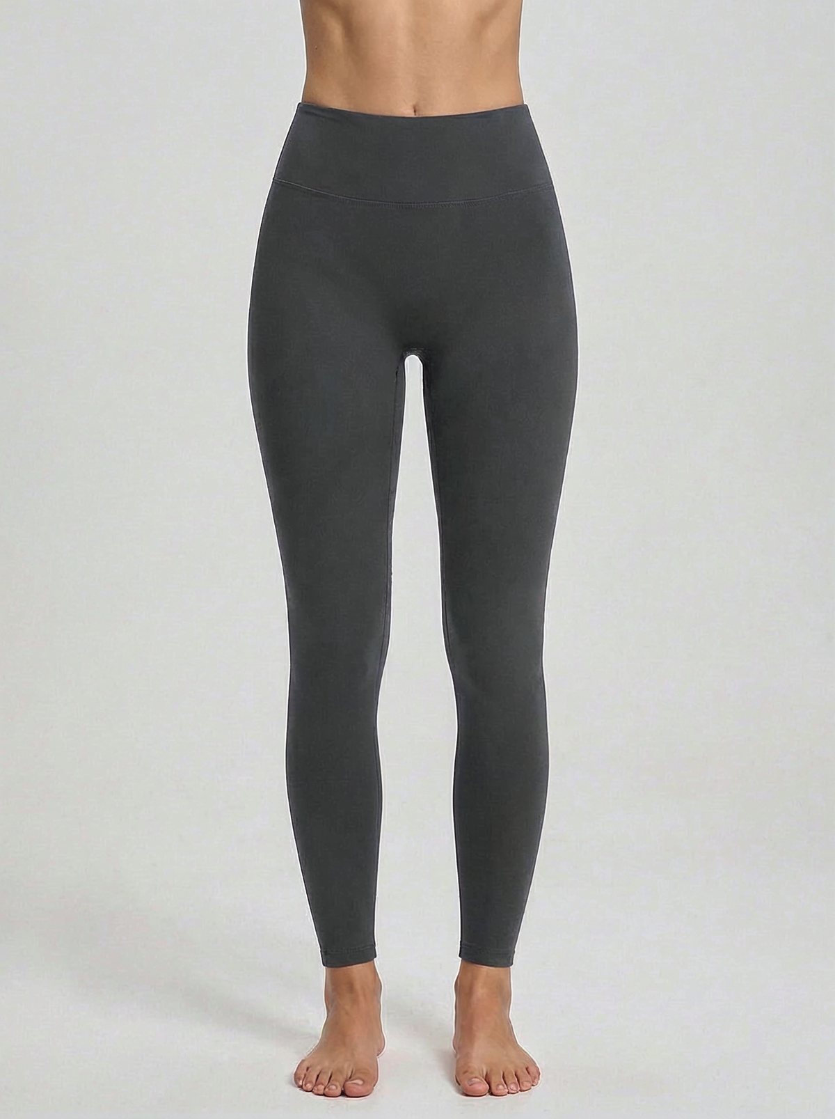 Leggings Seda color Gris Oscuro — Minimalist