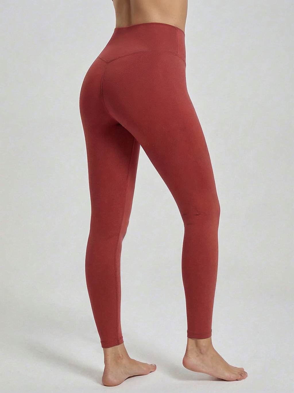 Leggings Seda color Rojo Vino — Minimalist