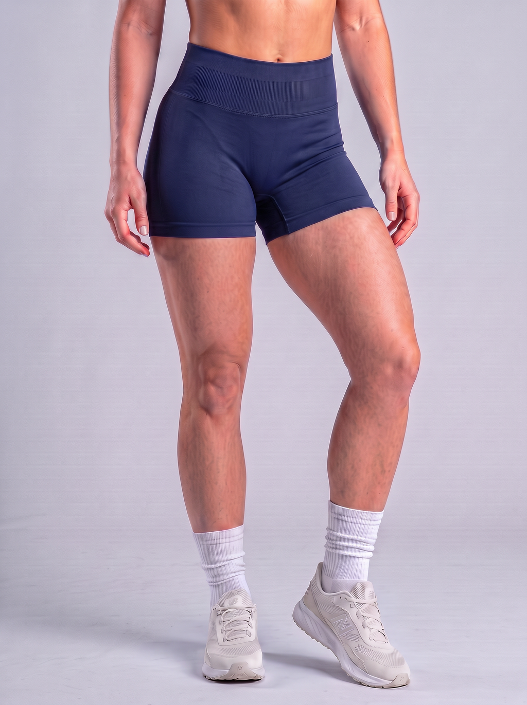 Short Impact color Azul Navy — Minimalist