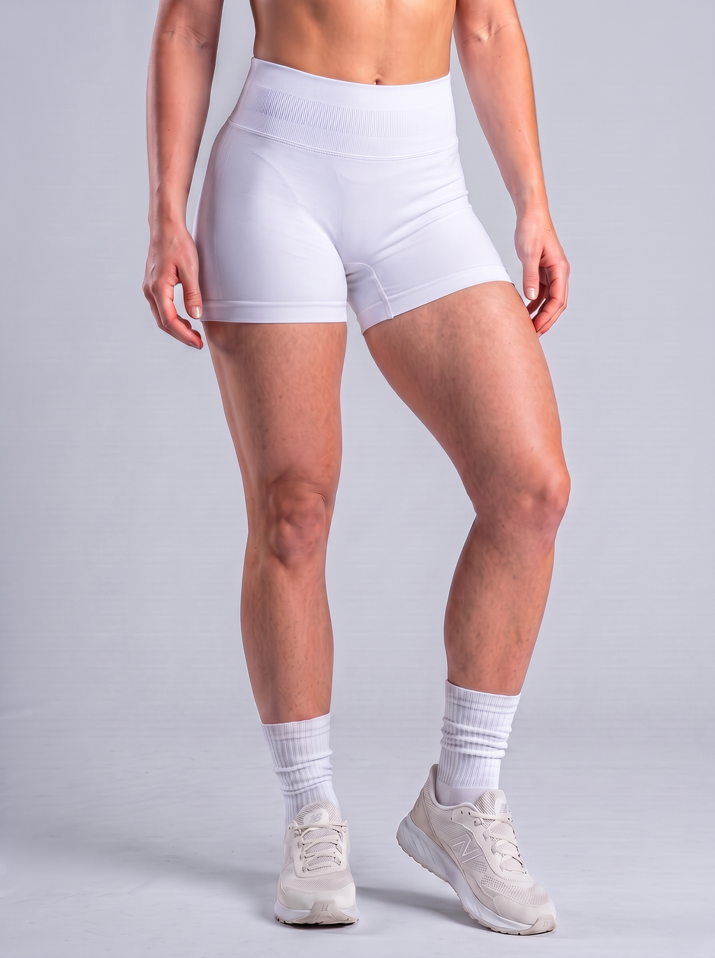 Short Impact color Blanco — Minimalist