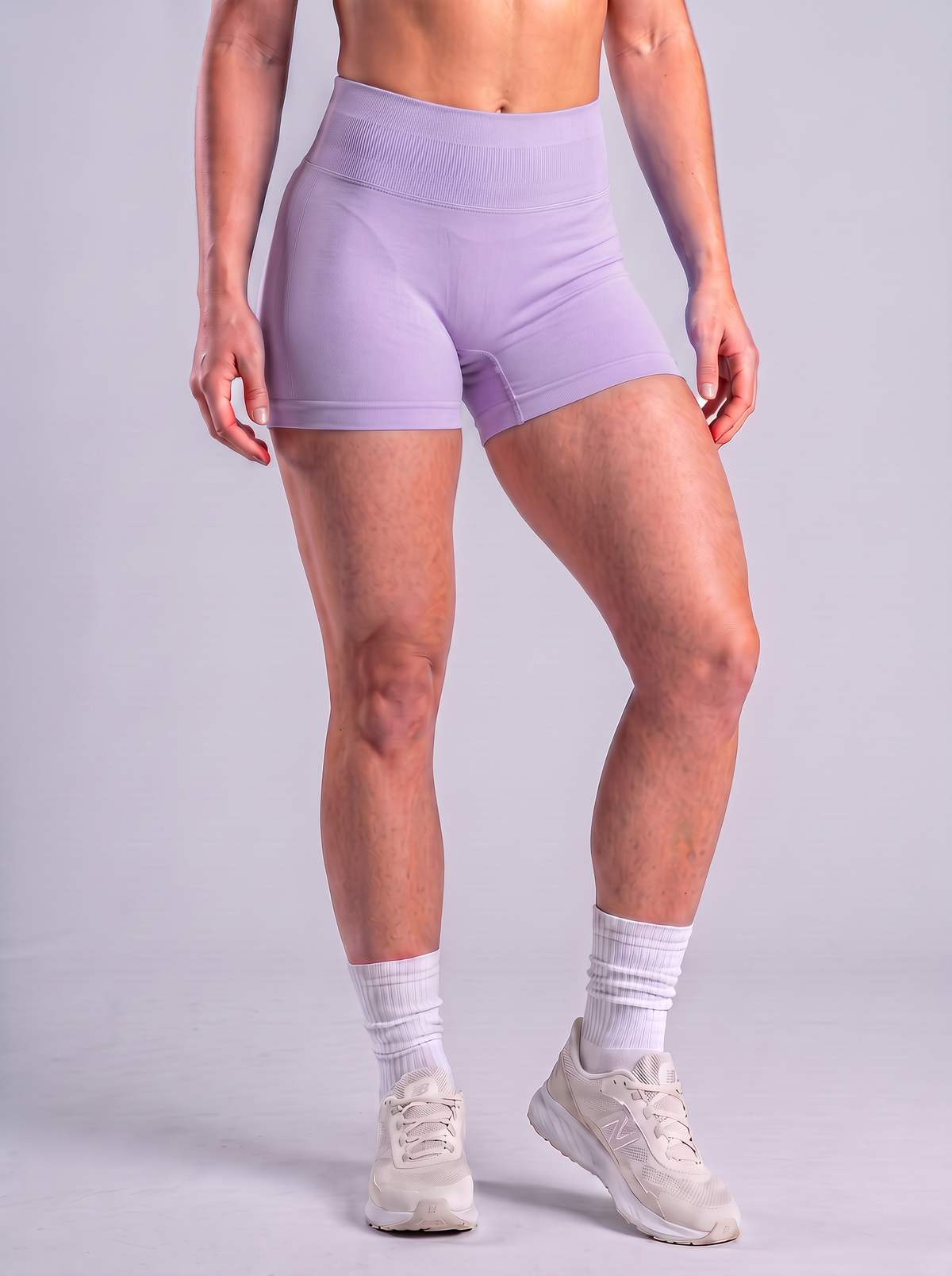 Short Impact color Lila — Minimalist