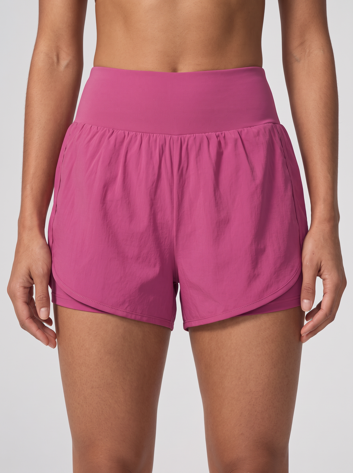 Short Running Adapt color Rosa — Minimalist
