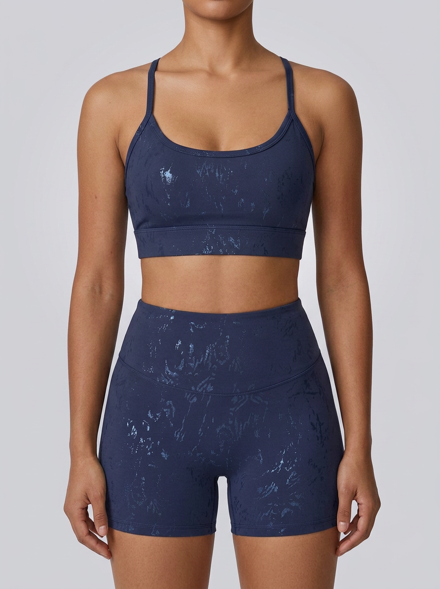 Top Nebula color Azul — Minimalist