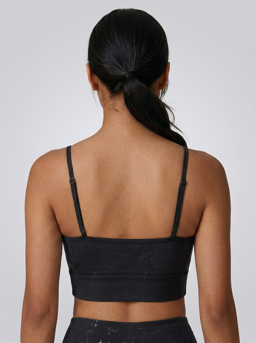Top Nebula color Negro — Minimalist