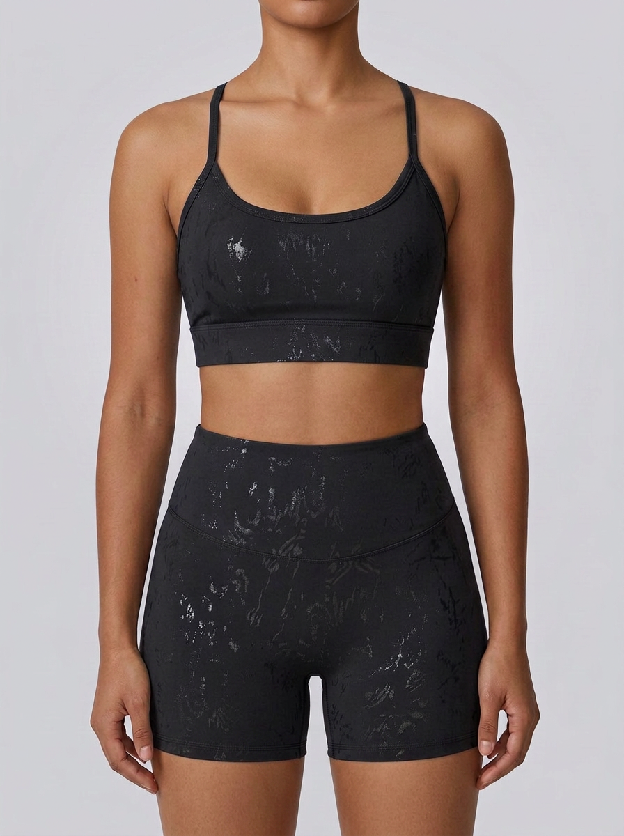 Top Nebula color Negro — Minimalist