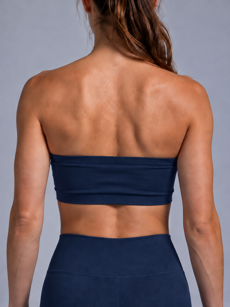 Top Desire color Azul Navy — Minimalist