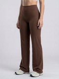 Wide Pants color Café Claro — Minimalist